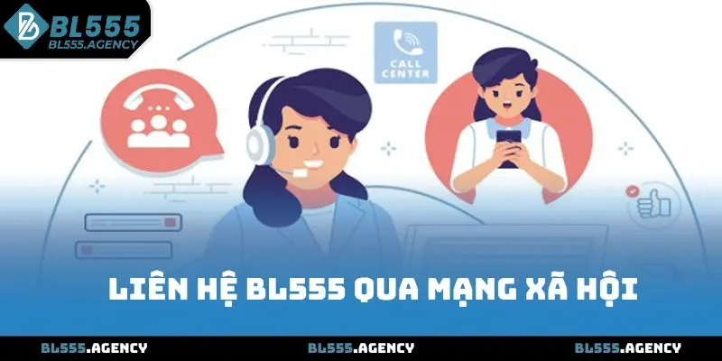 Liên hệ BL555 qua mạng xã hội