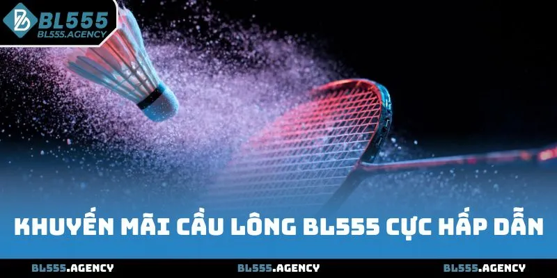 Khuyến mãi cầu lông BL555 cực hấp dẫn
